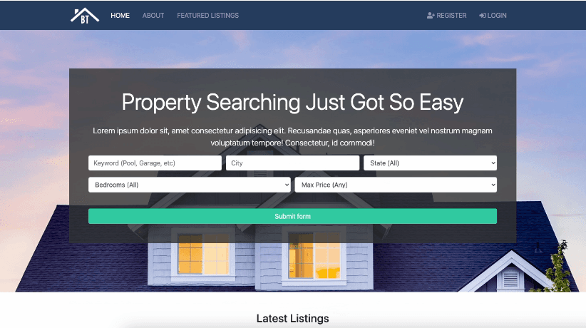 Real Estate Site